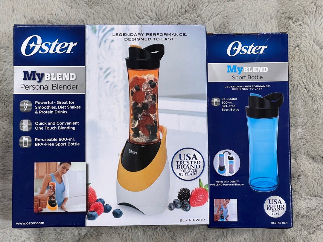 Oster Personal Blender with extra bottle, Furniture & Home Living