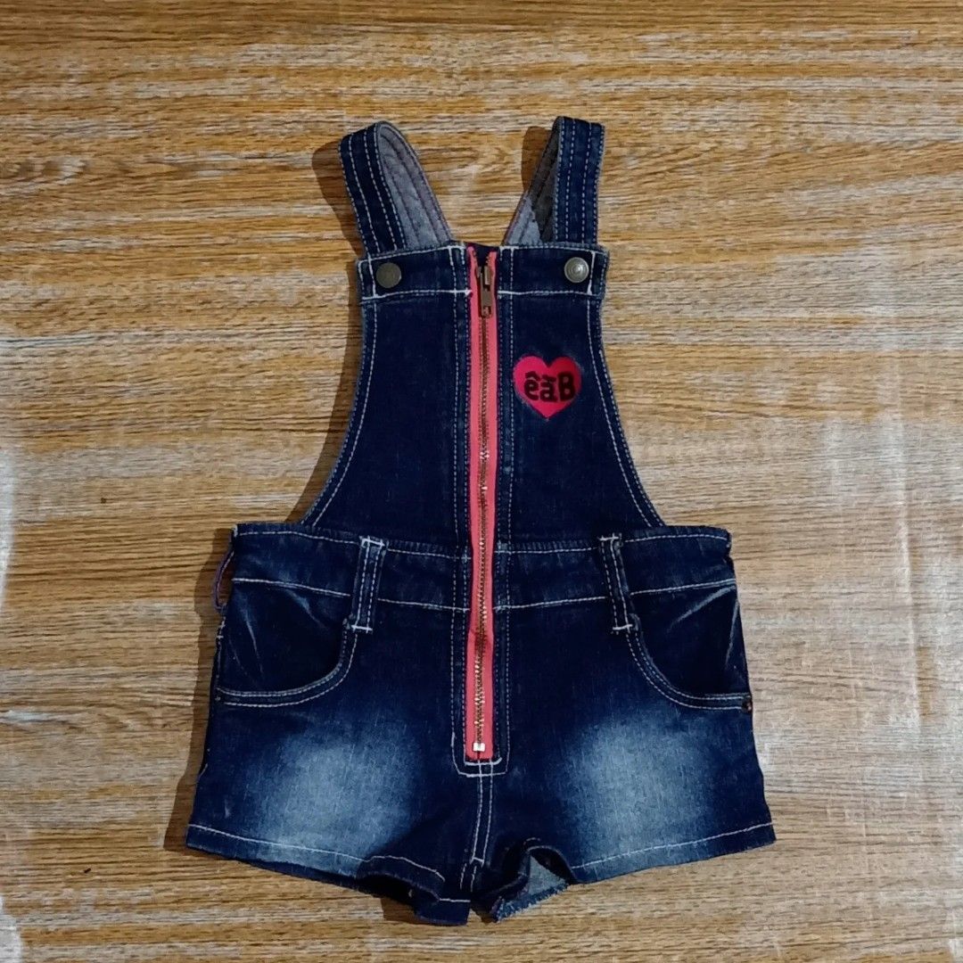 EAB brand Overall anak/jumpsuit/dress anak/gaun anak/rok jeans
