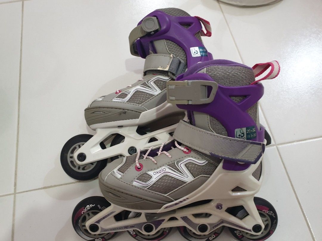 Oxelo Inline Skates (adjustable size), Sports Equipment, Sports & Games
