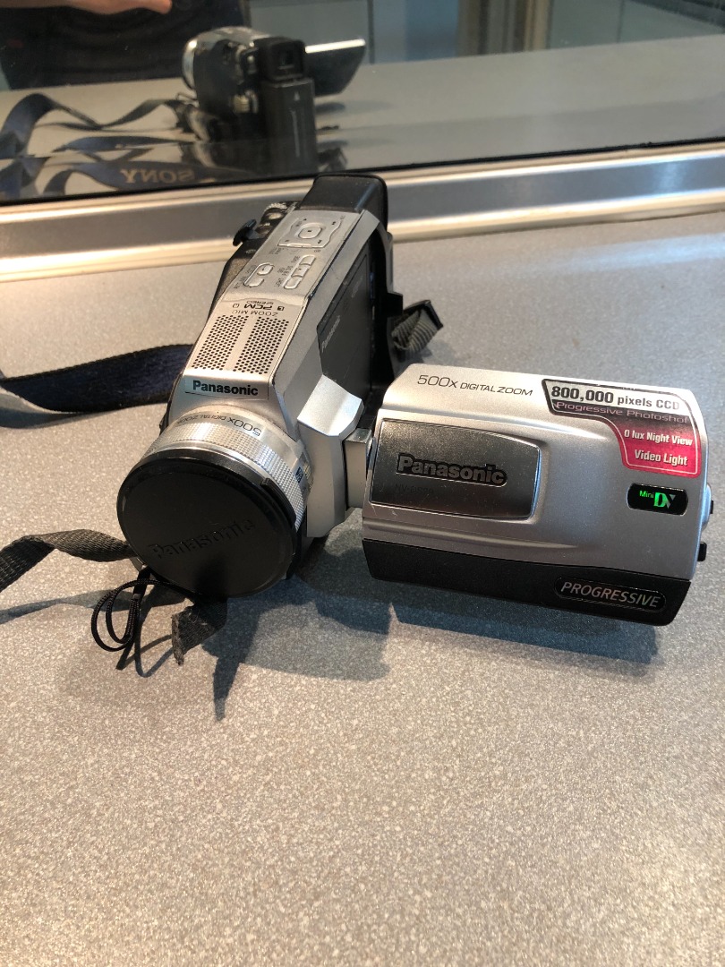 Panasonic Mini DV Camcorder, Photography, Video Cameras on Carousell