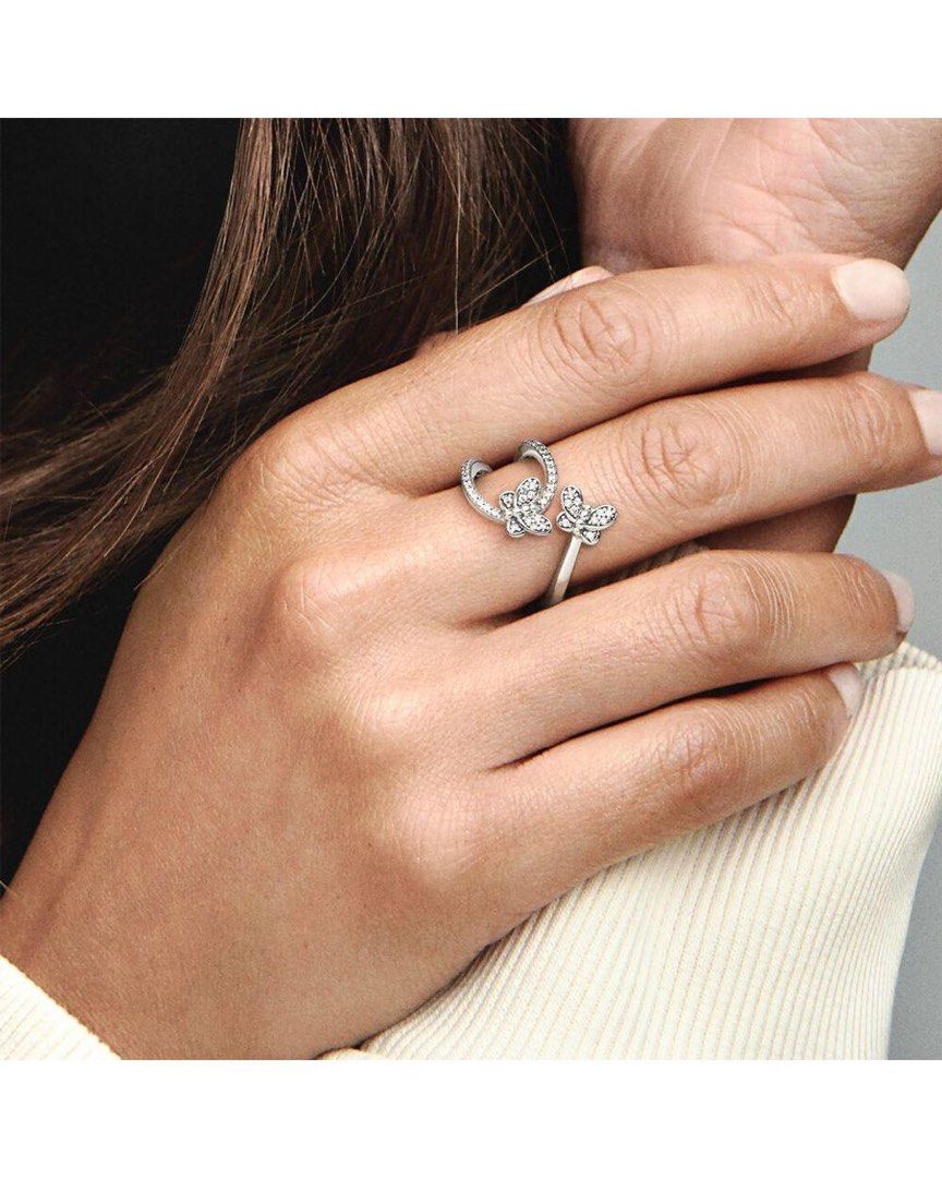 Pandora sale butterfly ring