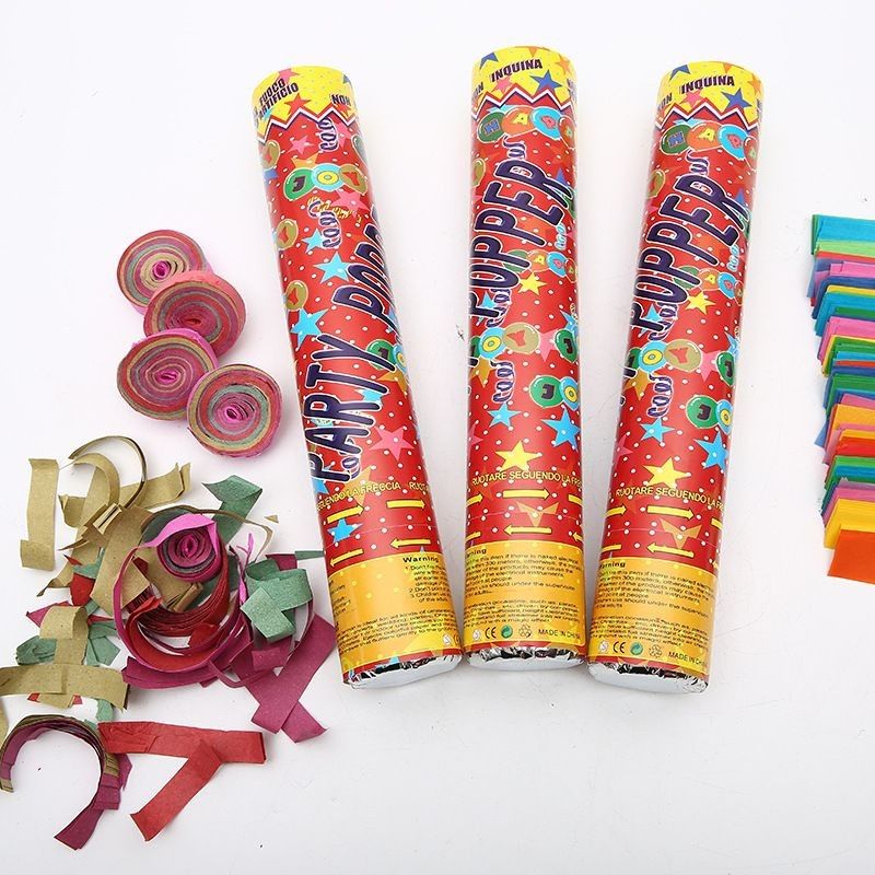 Party popper shop surprise