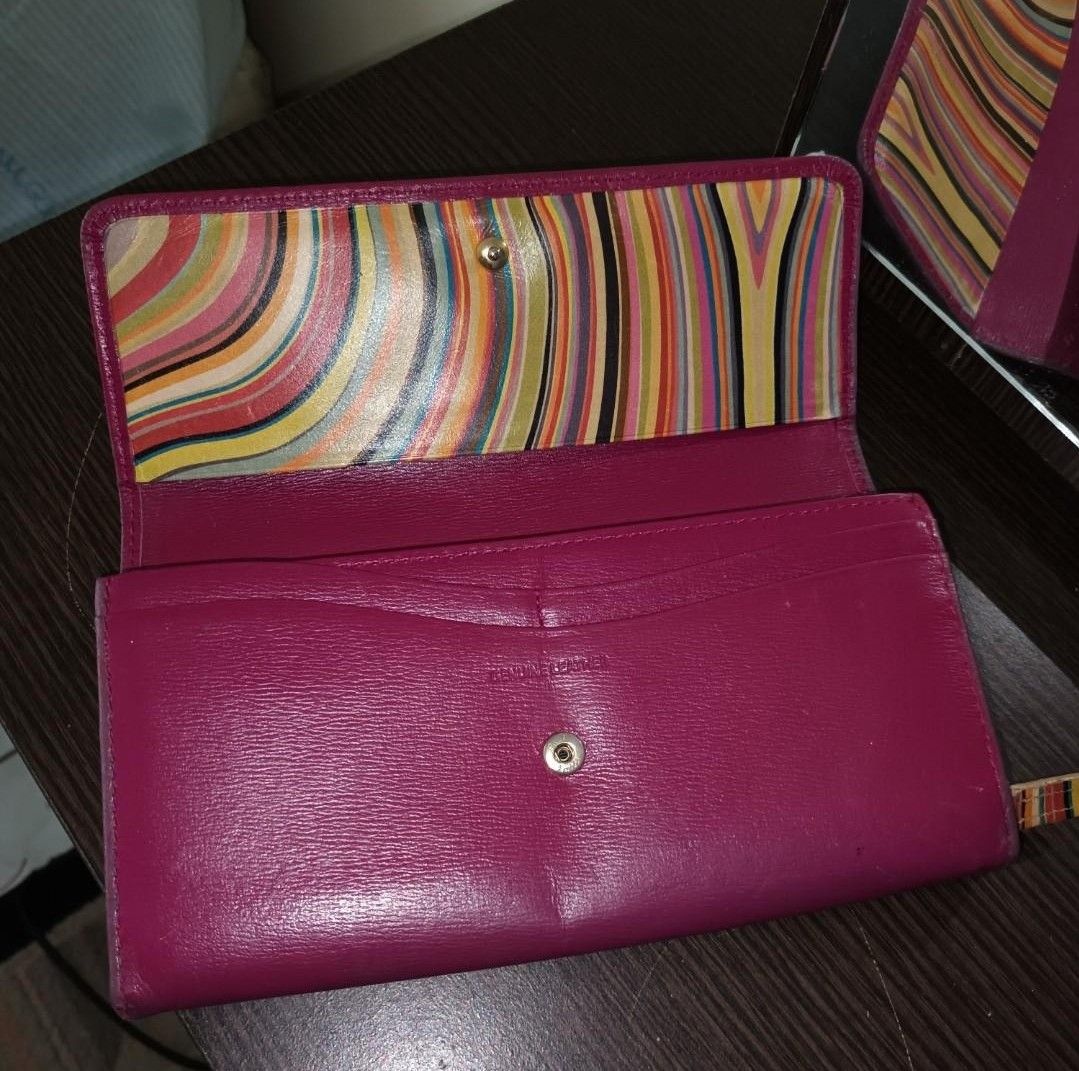 Paul Smith Long wallet Genuine Leather