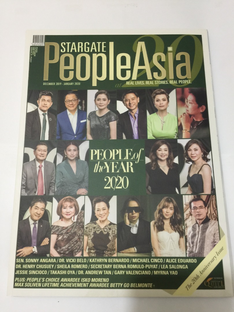 People Asia Dec 2019-Jan 2020 Issue, Hobbies & Toys, Books & Magazines ...