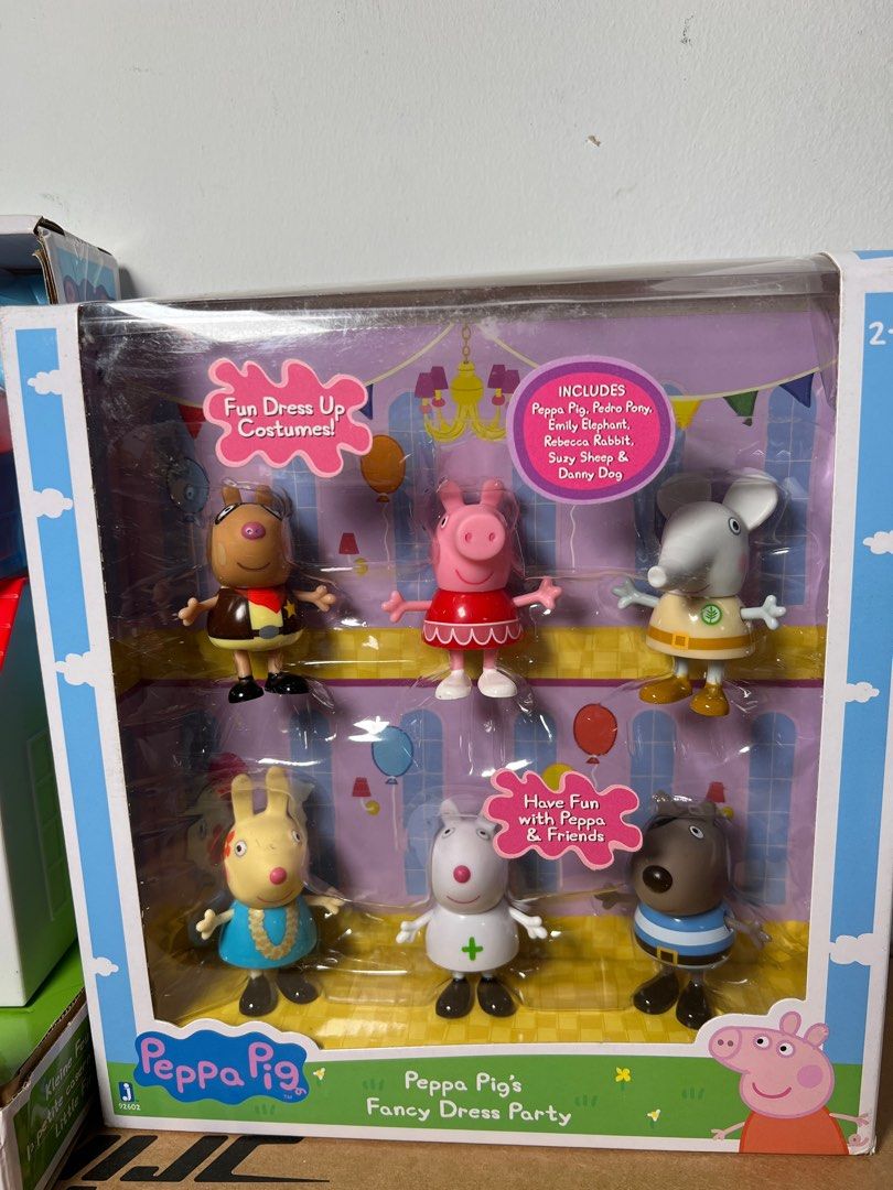 Peppa pig 92602 fancy cheap dress party toy figure