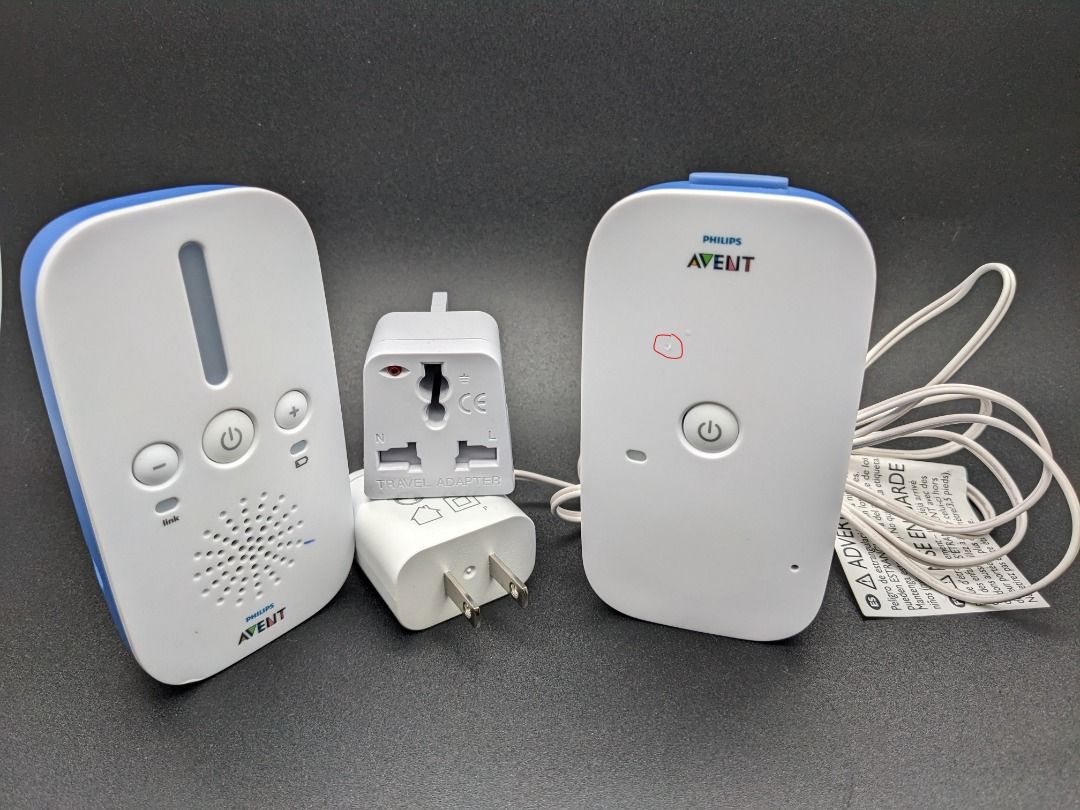 Philips AVENT DECT Baby Monitor, SCD501, Used, Babies & Kids, Baby Monitors  on Carousell