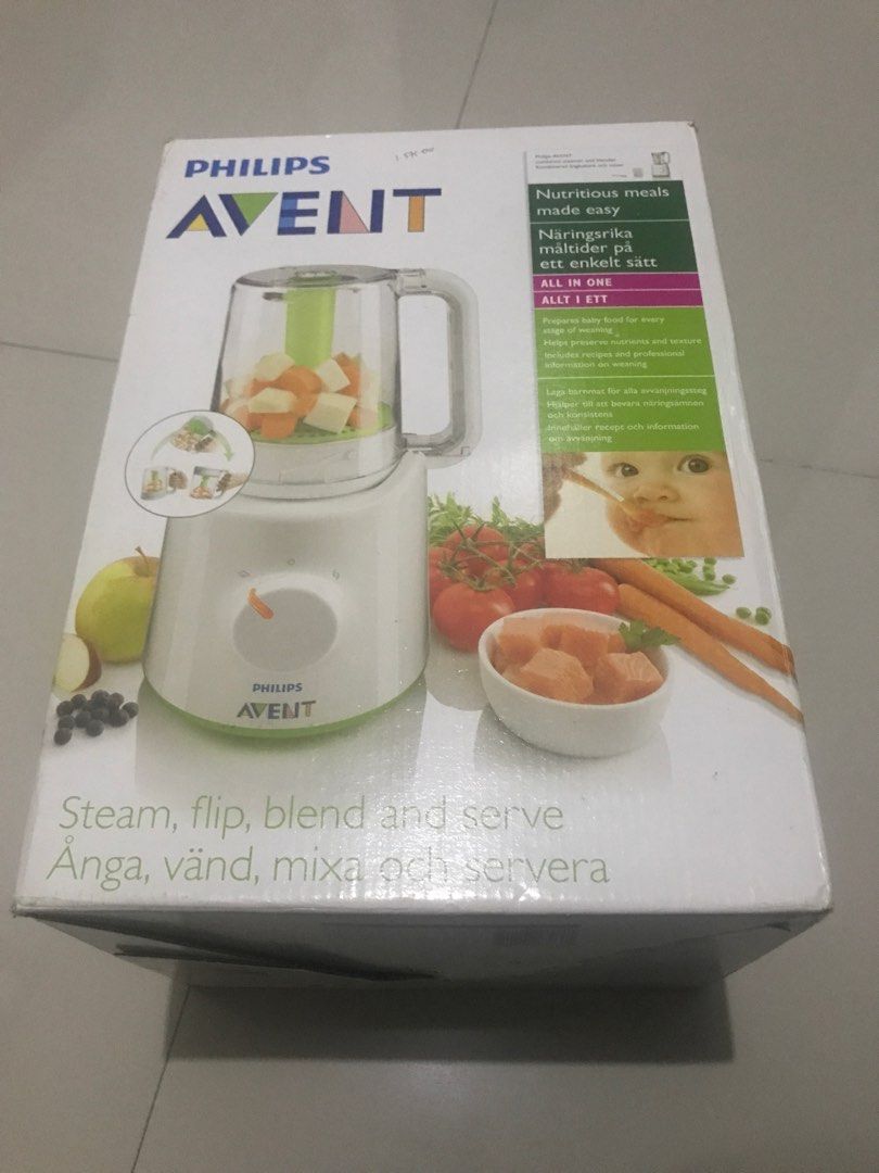 Philips Avent Steamer Blender food processor cocok untuk Mpasi
