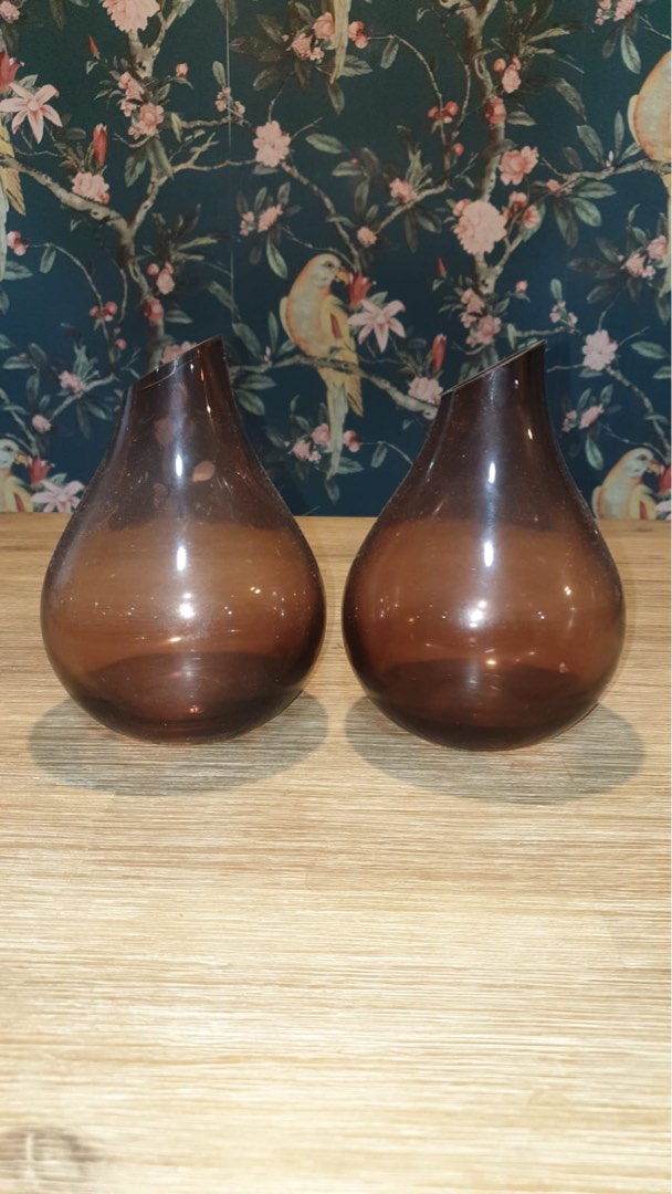 Pink Ikea vase x2, Furniture & Home Living, Home Decor, Vases