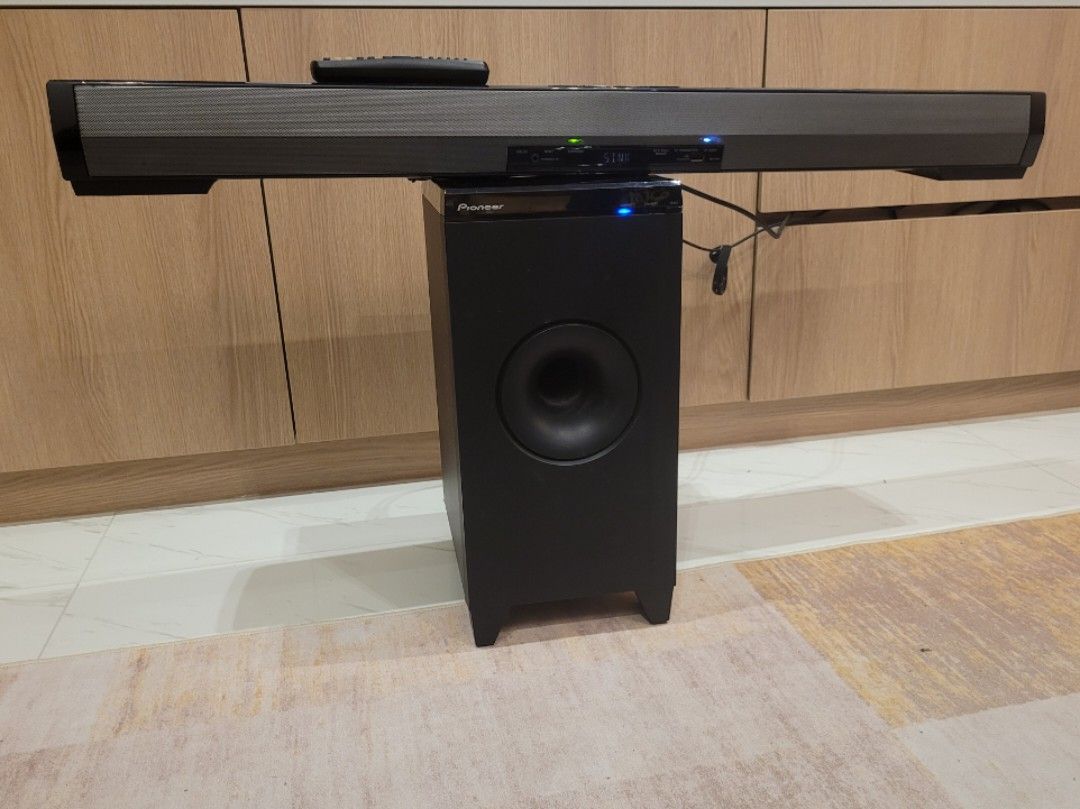 Pioneer brand soundbar SBXN700 with subwoofer, Audio, Soundbars