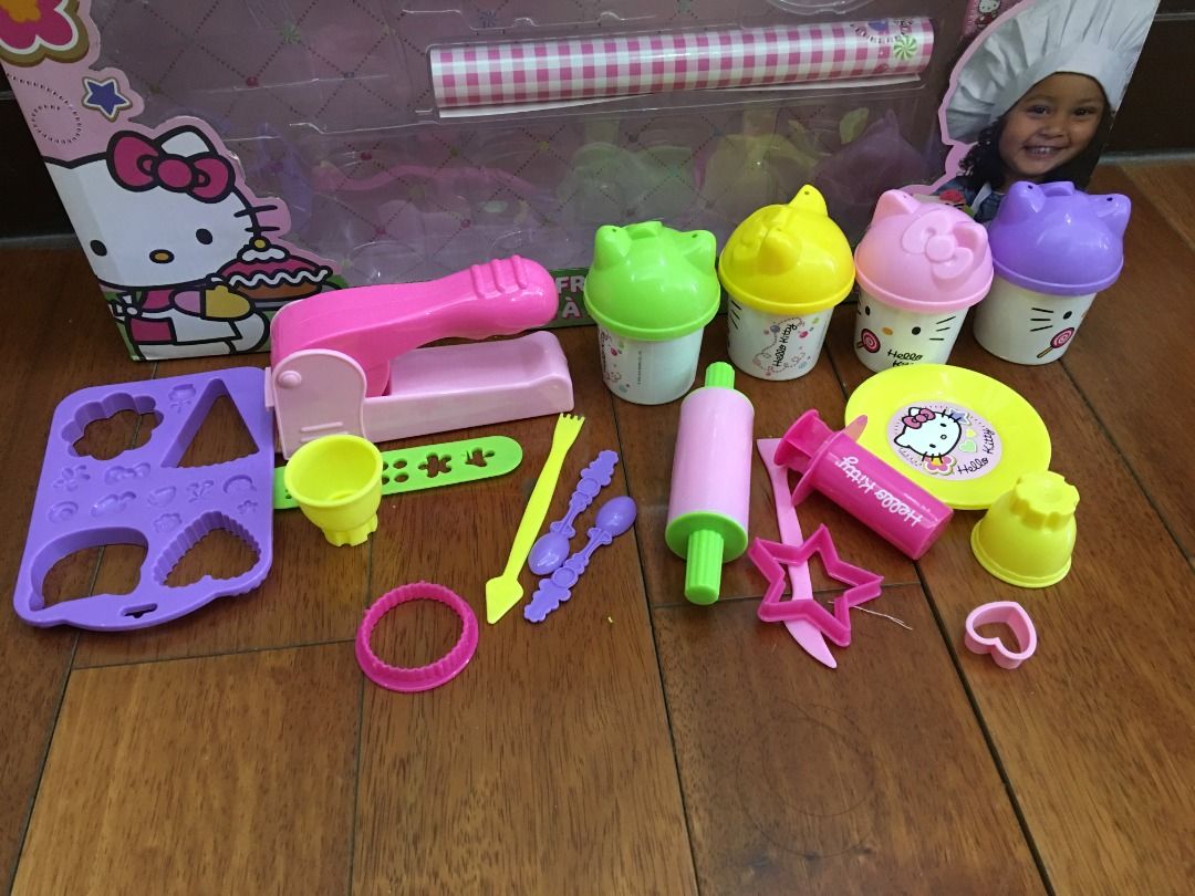 Play doh kitchen set hello kitty online