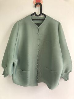 Pleats Premium Green Top