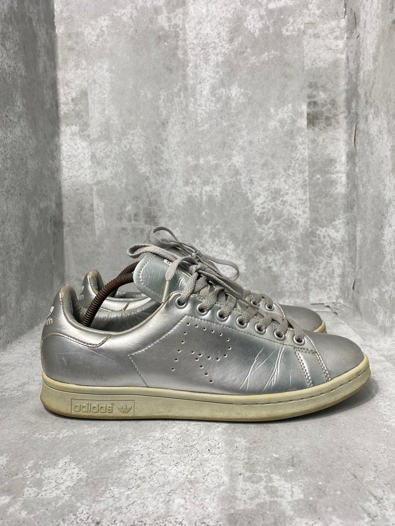 Raf simons stan hot sale smith silver