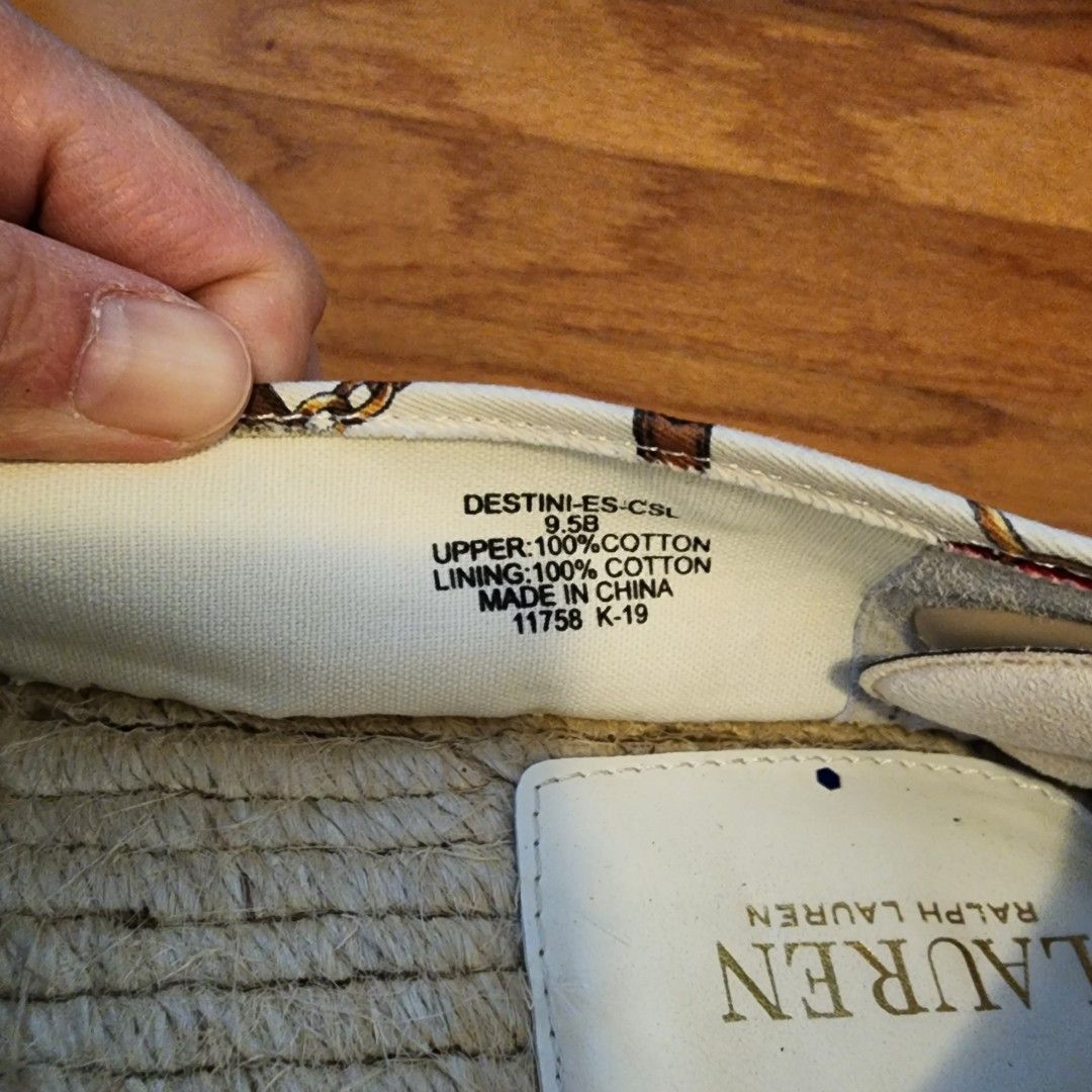 Ralph lauren destini espadrilles best sale