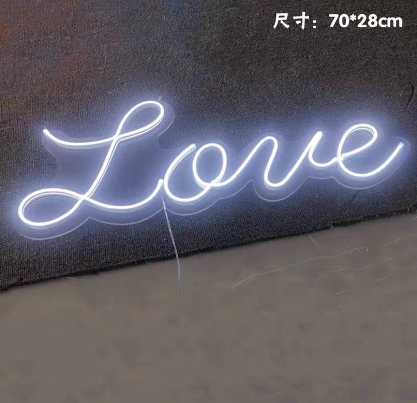 RENTAL Love Neon LightProposal Light Neon Light, Hobbies & Toys