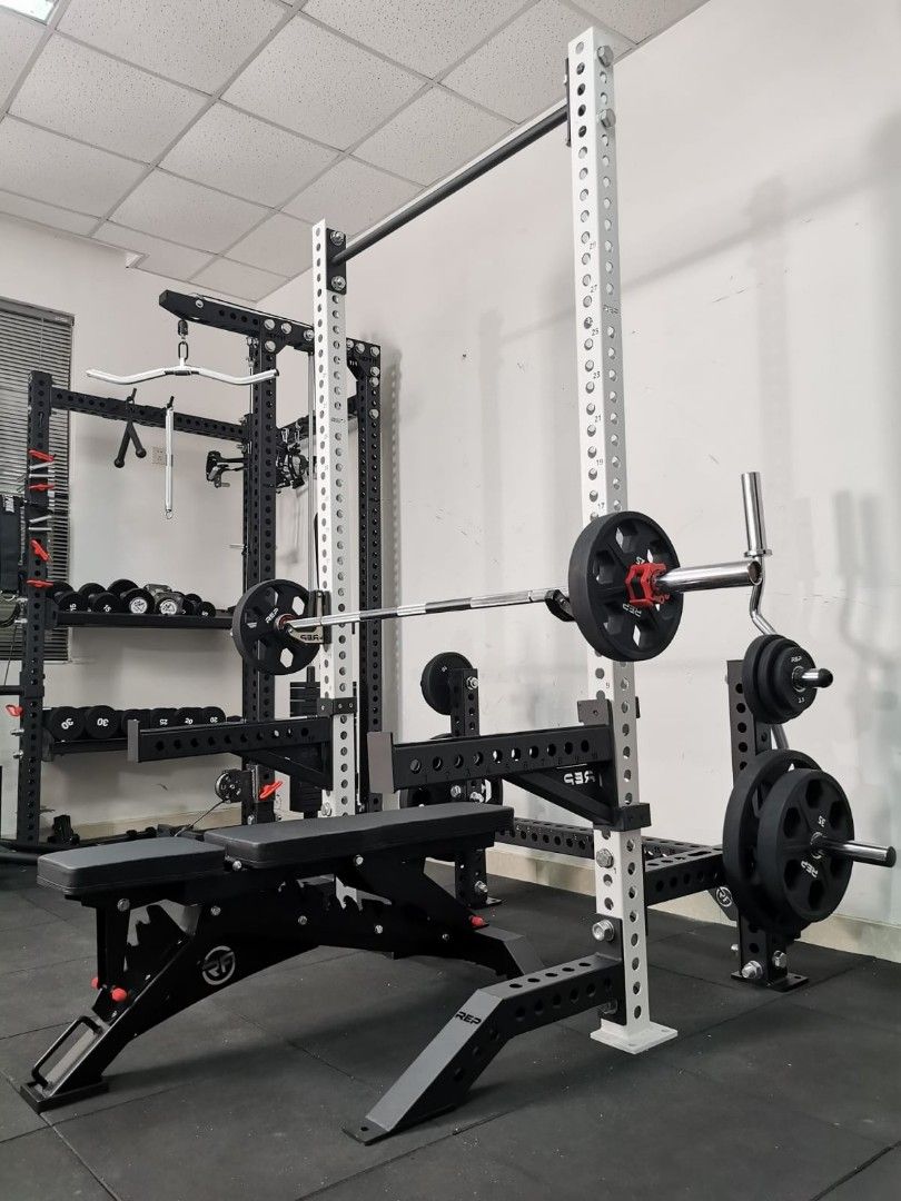 REP RF Squat Rack Pulley Cable HEAVY DUTY BN Sports Equipment Exercise Fitness Cardio Fitness Machines on Carousell