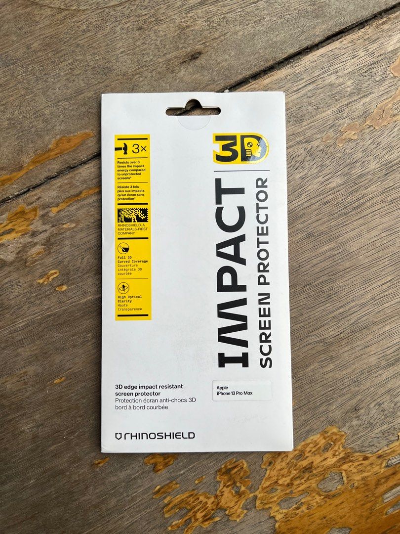 Rhinoshield Screen Protector for iPhone 13 Pro Max, Mobile Phones