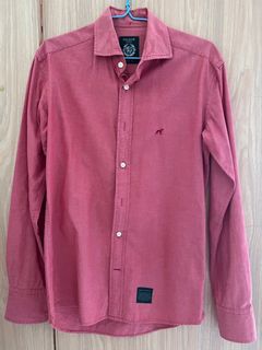 Sacoor Brothers Red Shirt (Size S)