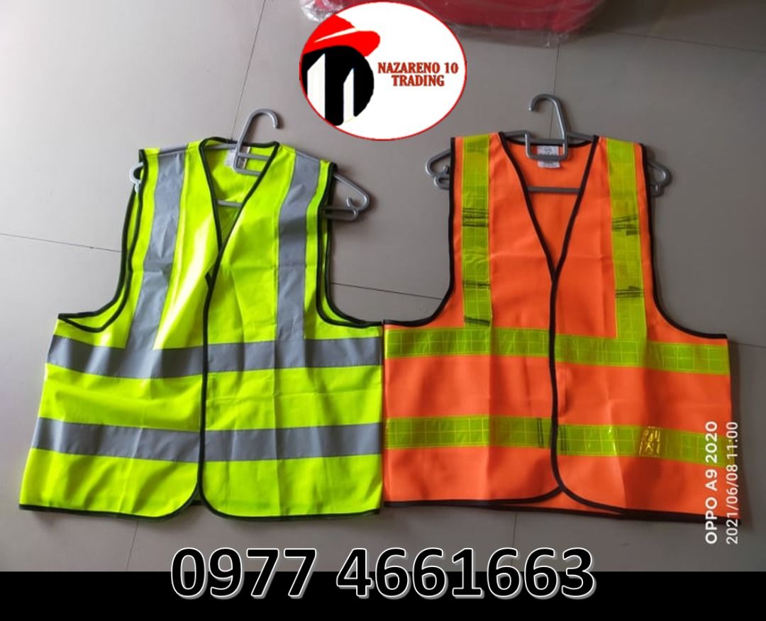 Safety vest 27 (Category: Vests) located in Bacoor. Submitted by __CLaude__ (Listing ID 1207473646, Image 1). Description: direct supplier ppe supplies construction safety wear/gear safety vest garterized net type nylon mesh we give discount for bulk orders for more info just call 0977 4661663 0923 0890580 0956 7028557 0933 8559510 046 502-14-60 046 416-39-20 Look For : CHAD Email: safetynazareno10trading@gmail.com Head Office: #12 E Gen.Tirona H
