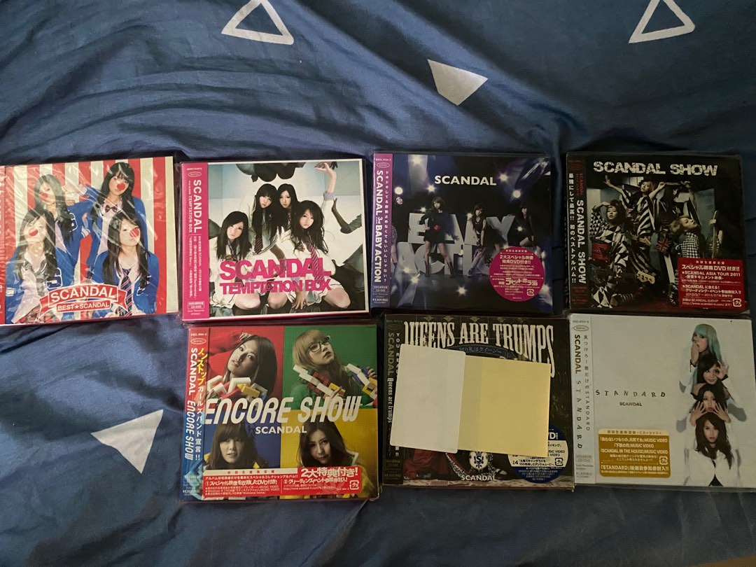 SCANDAL Albums (Limited Edition w/ DVD), Hobbies & Toys, Music & Media