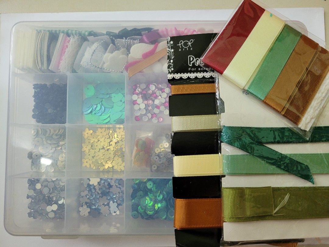 Scrapbook/ journal/ craft materials., Hobbies & Toys, Stationery