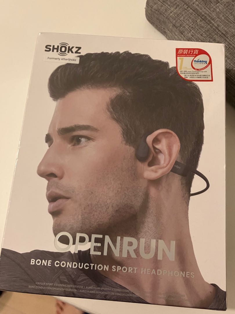 全新未開封》Shokz OPENRUN 骨傳導藍芽運動耳機, 音響器材, 耳機 