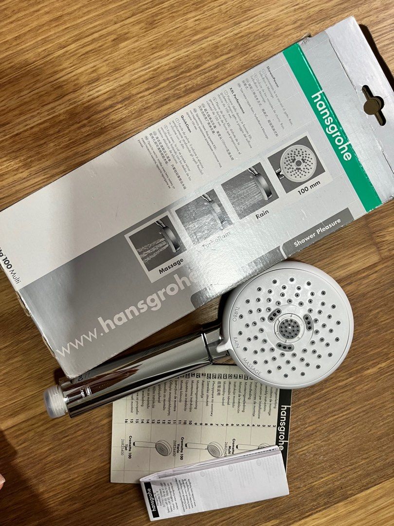 HANSGROHE SHOWER HEAD , Furniture & Home Living, Bathroom & Kitchen