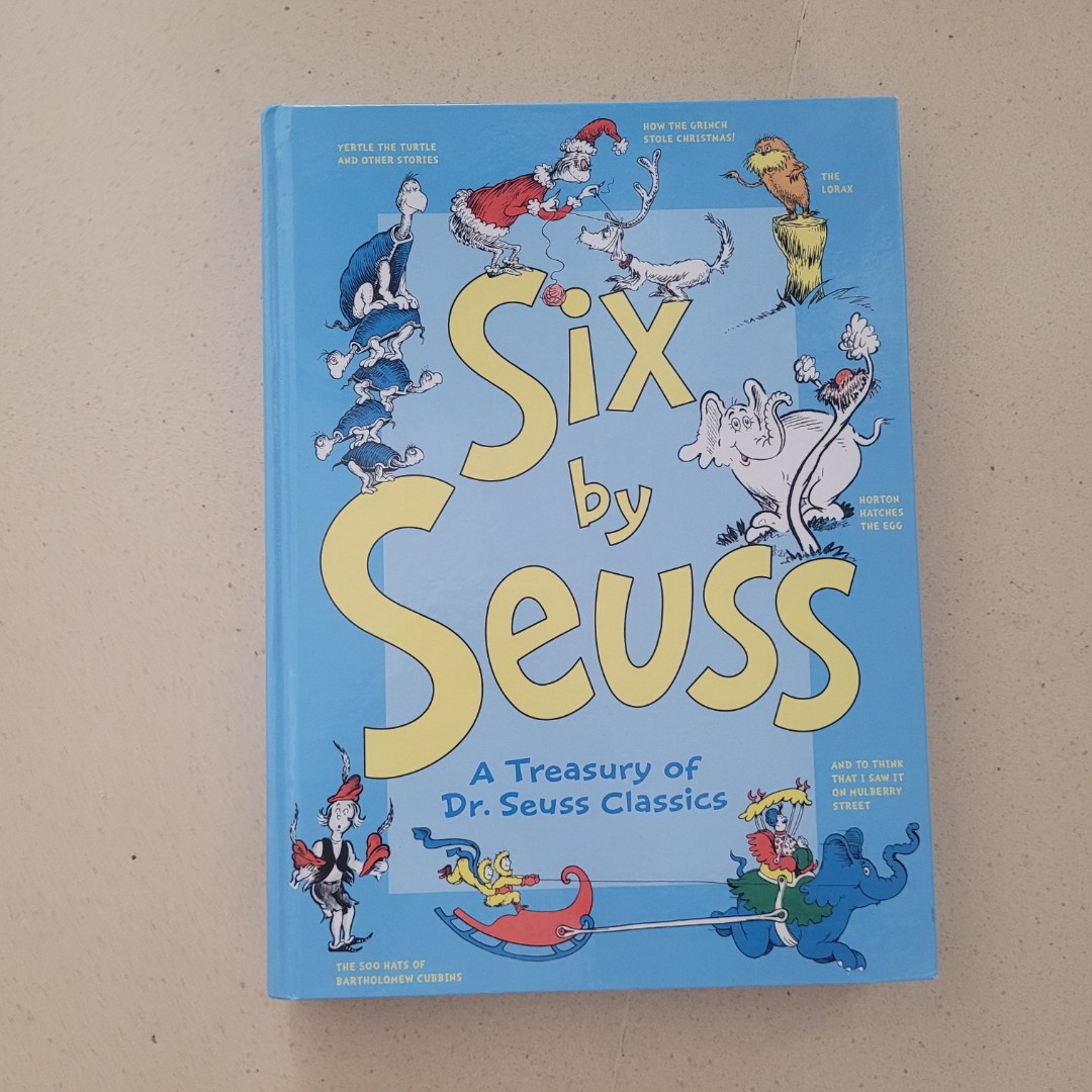 Six by Seuss A Treasury of Dr. Seuss Classics, Hobbies & Toys, Books ...