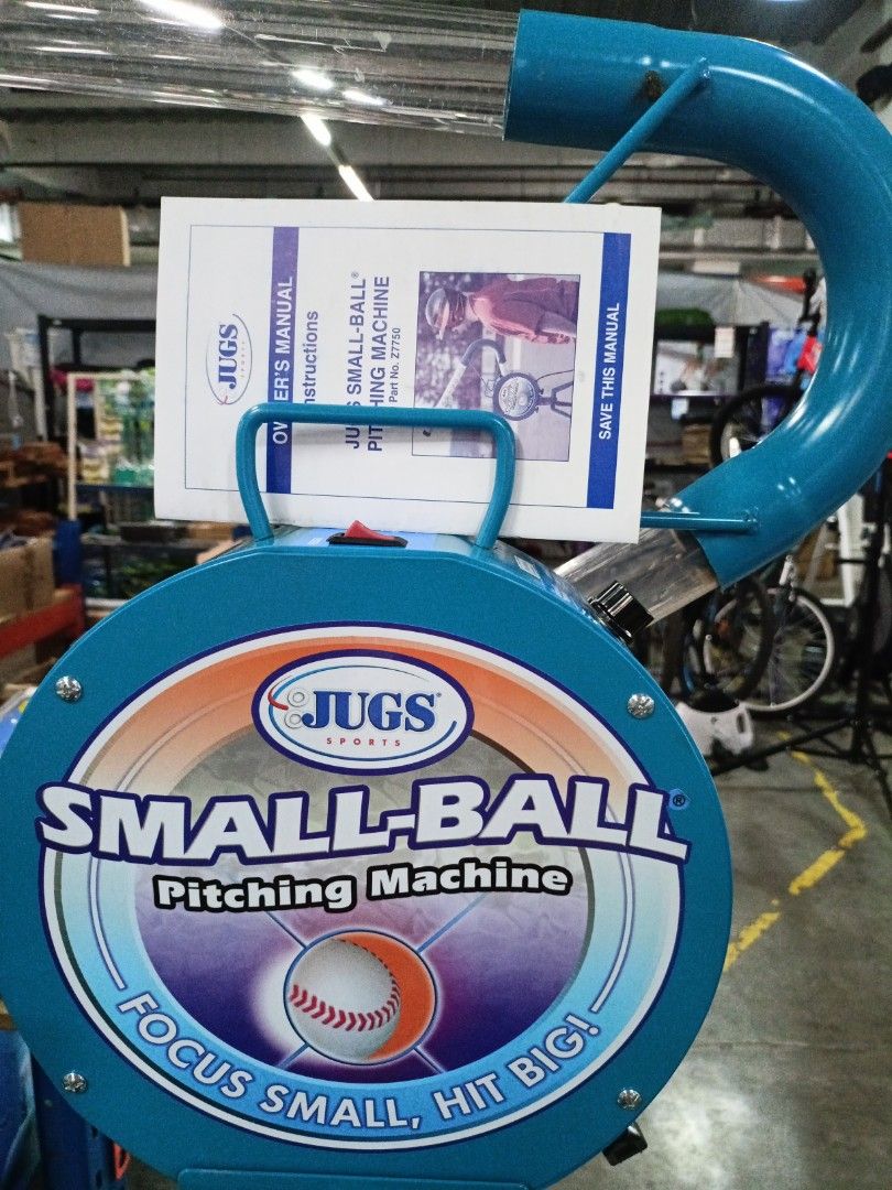 Small ball pitching machine jugs, Sports Equipment, Sports & Games ...