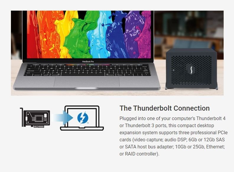 Sonnet Technologies Echo Express SE III Thunderbolt 3 Edition (3-slot ...