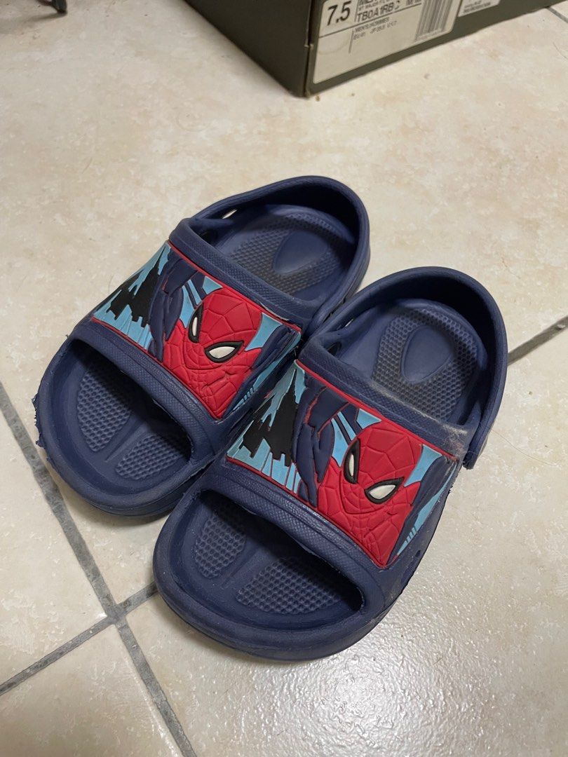 childrens spiderman slippers