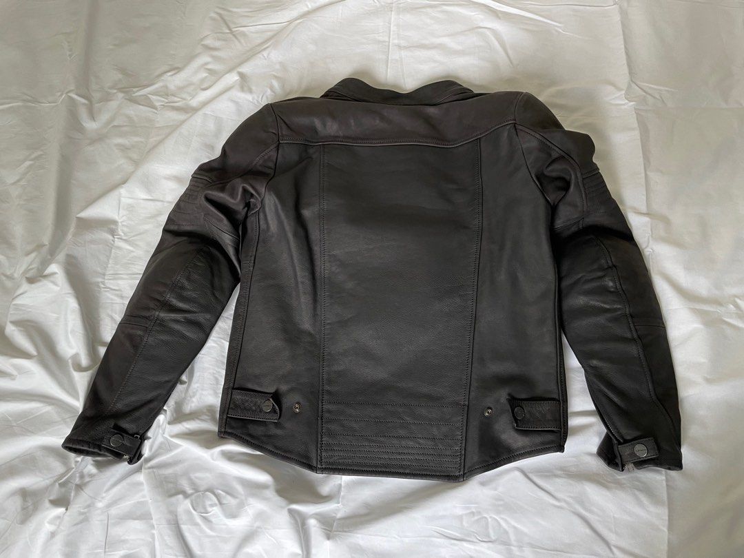Spidi garage leather jacket clearance