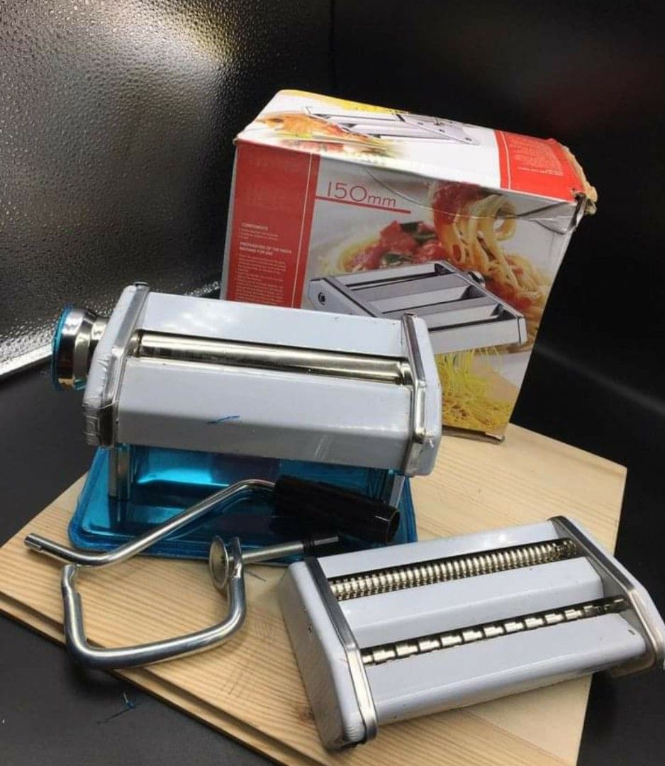 Stainless Steel Manual Pasta Maker Machine With Adjustable