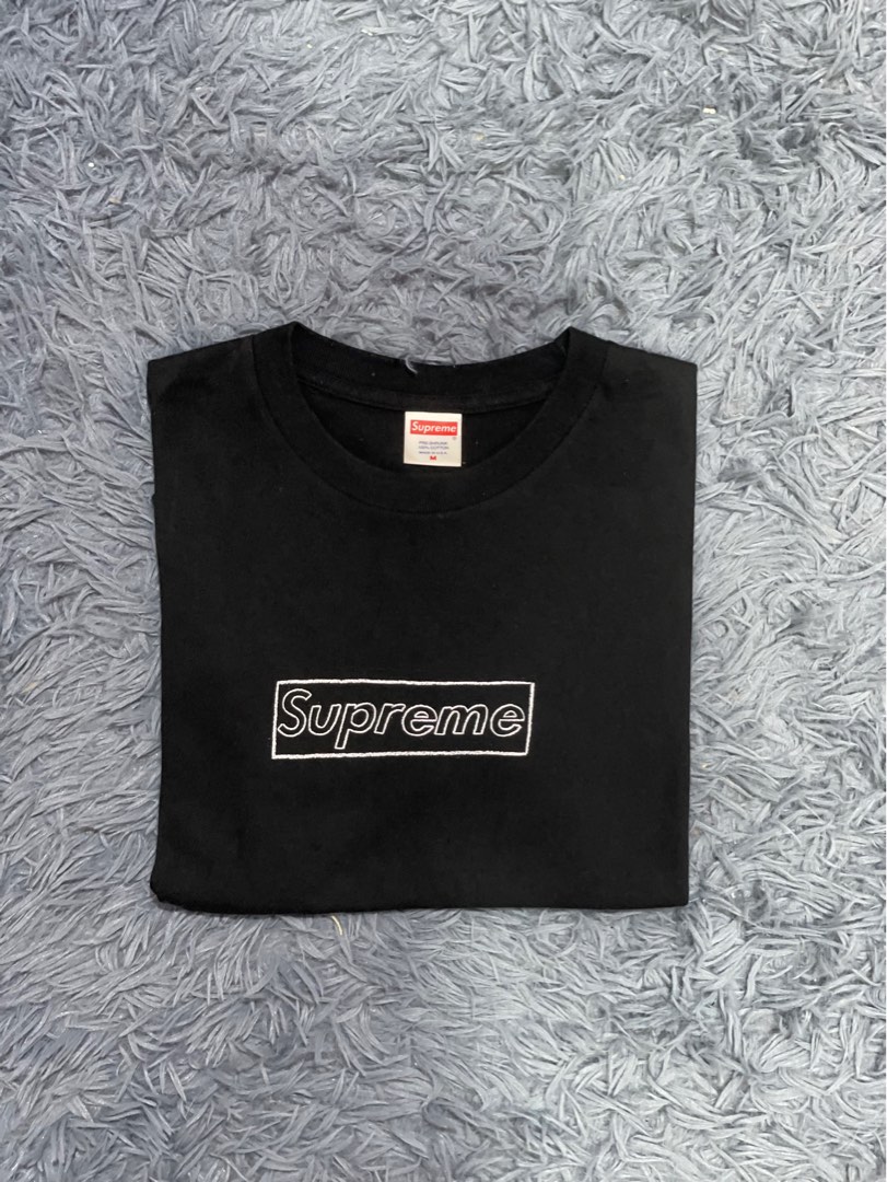 Supreme kaws box logo 2025 tee