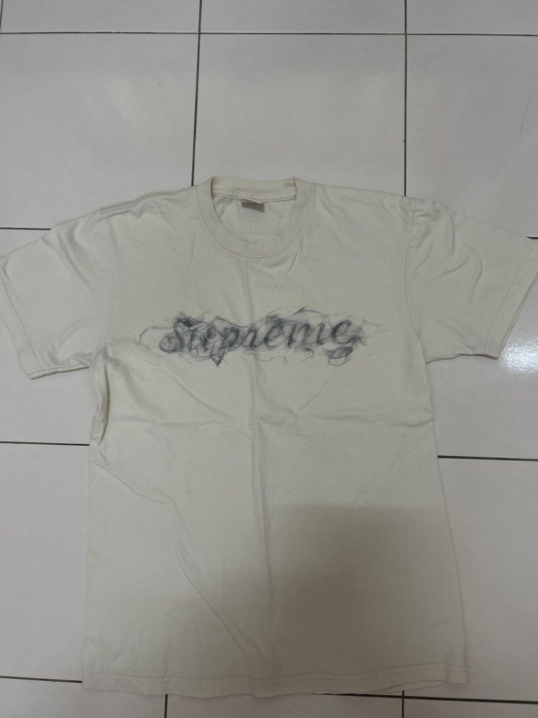 Supreme smoke shop tee white