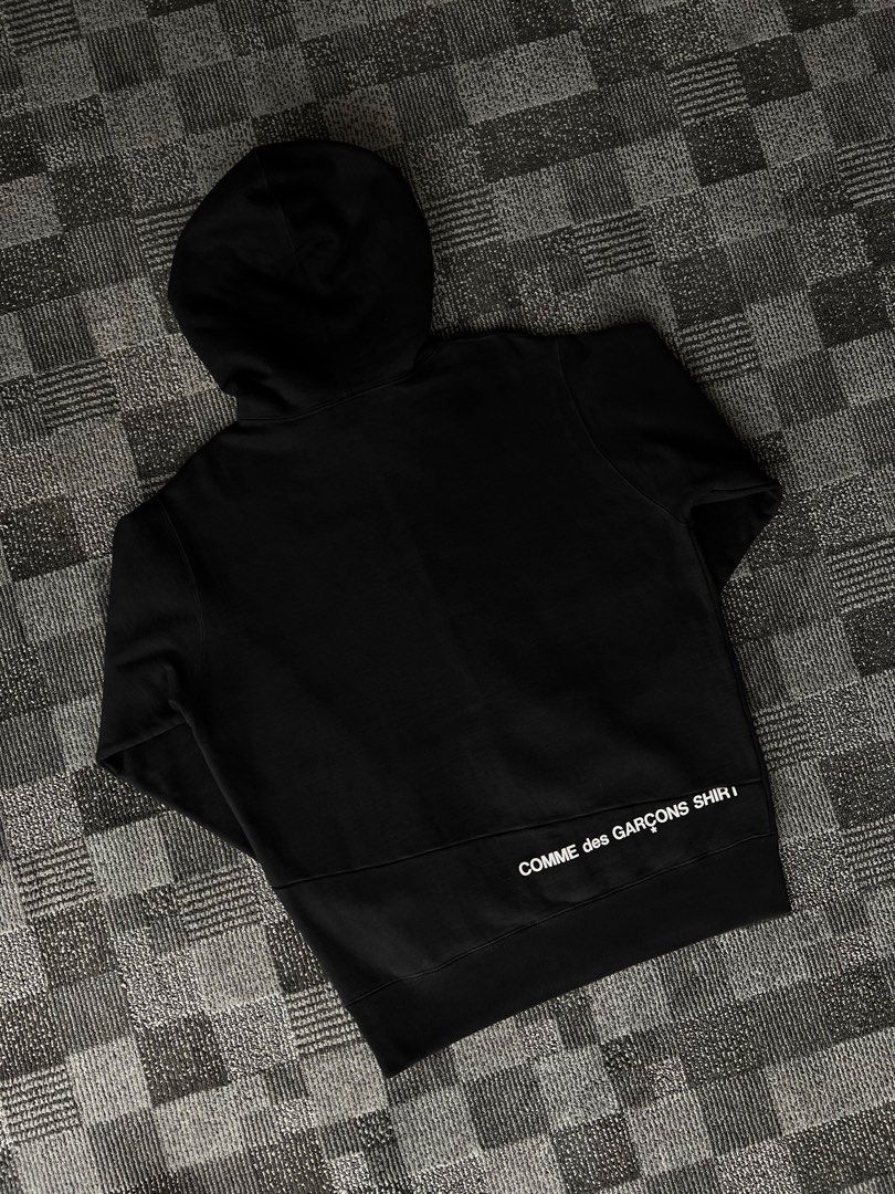 Supreme comme des garcons split box logo hoodie best sale