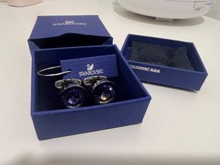 Swarovski cuff links