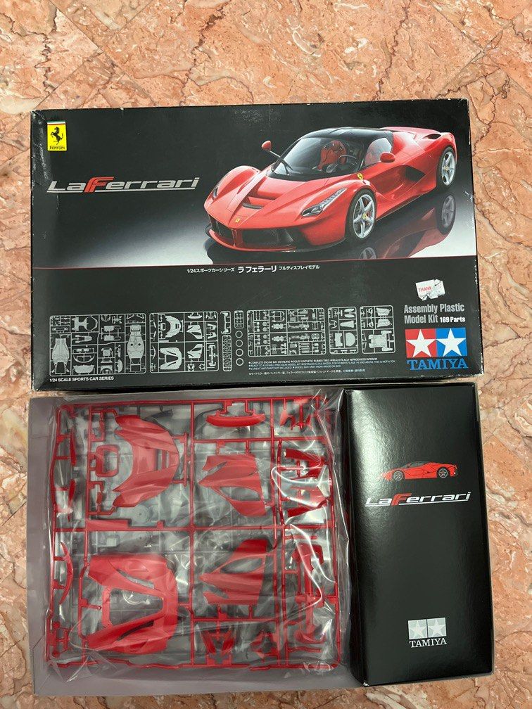 Tamiya ferrari laferrari 24333 1 24 car model kits Hobbies Toys