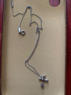 Tiffany & co cross necklace
