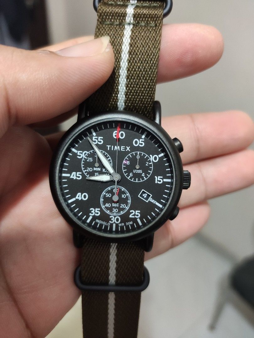 Timex 40mm Chronograph Pilot Watch, Men's Fashion, Watches & Accessories,  Watches on Carousell