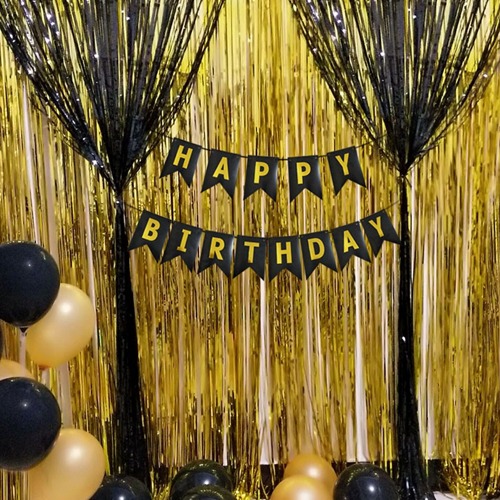 Tinsel Backdrop, Hobbies & Toys, Stationery & Craft, Occasions & Party