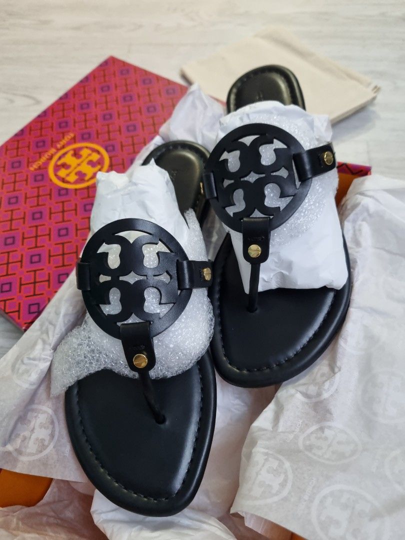 Tory burch miller on sale sandal black