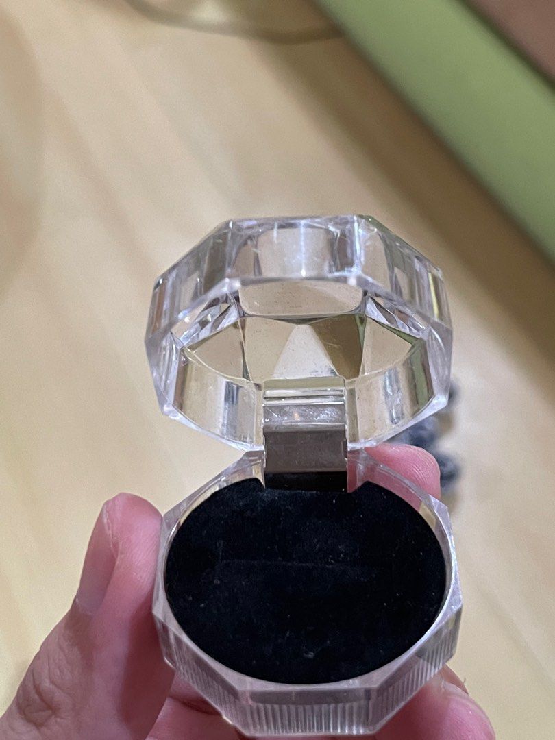 Transparent Acrylic Jewelry or Ring Case (Category: Other Accessories) located in Quezon City. Submitted by spottedstuff (Listing ID 1207623666, Image 1). Description: Willing to give lower if you are taking all 12.