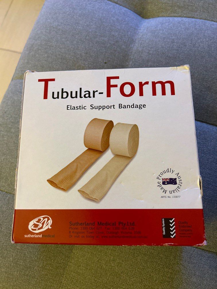 Tubular Form Elastic Support Bandage, 健康及營養食用品, 醫療用品和工具 Carousell