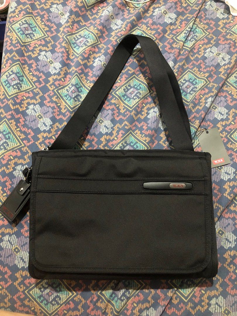 Tumi Flap zip crossbody Men s Fashion Bags Sling Bags on Carousell