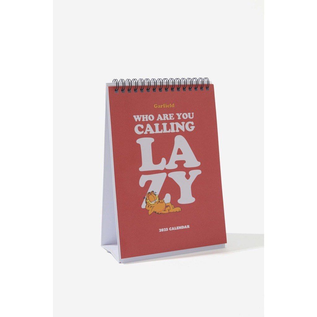 Typo Garfield 2023 Calendar, Hobbies & Toys, Stationery & Craft
