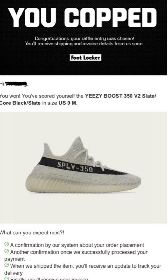 Footlocker yeezy us top