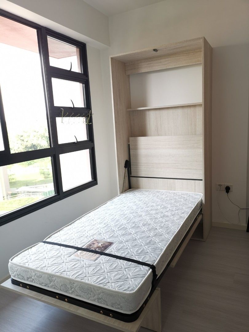 Used murphy bed, Furniture & Home Living, Furniture, Bed Frames