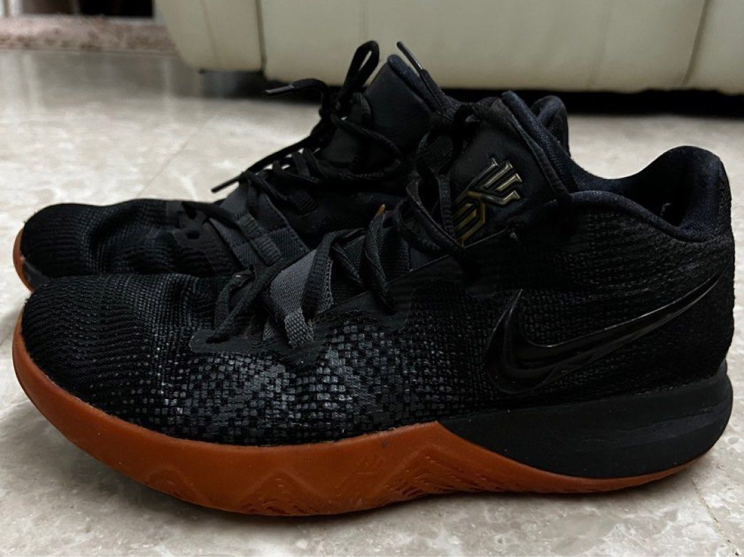 Nike Kyrie Flytrap (Category: Sneakers) located in Singapore. Submitted by sksobl (Listing ID 1207582992, Image 1). Description: used kyrie flytraps, 7.5/10 condition right now (see from above, upper and everything intact, only the outsole is worn out on highway areas from use) no box sadly :( got it from JPO so its legit reason for selling: not my size anymore :( willing to lower price if fast deal preferably meet ups on NS, EW or DT lines since