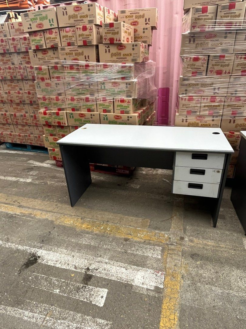 Used Office Table, Furniture & Home Living, Furniture, Tables & Sets on
