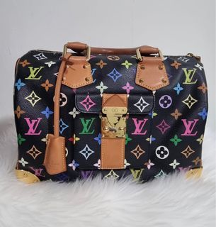 💯% Authentic Louis Vuitton LV Black Multicolor Annie MM shoulder bag,  Luxury, Bags & Wallets on Carousell